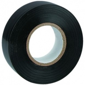 Black insulating tape, 19mm x 20 Mtr Individually wrapped roll